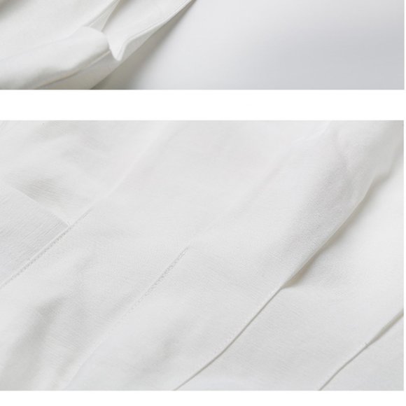 Kiesza Lyte A-Line White Formal Dress - Picture 12 of 16